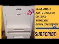 5 Easy Steps ...How to Change INK Cartridge Toner for a Xerox Workcentre 6515 DN Printer.