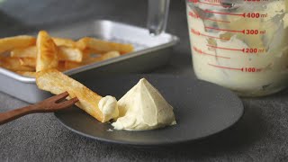 卵を使わない豆乳マヨネーズはブレンダーでたったの1分 | Eggless Soy Milk Mayonnaise in 1 Minute with a Blender