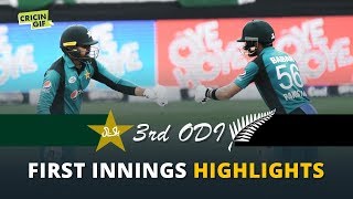 Pakistan vs New Zealand 3rd ODI: First Innings Highlights