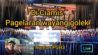 Live wayang golek pgh3 di Ciamis jabar