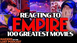Reacting to EMPIRE 100 Greatest Movies List