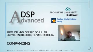 Advanced Digital Signal Processing using Python - 03 Companding