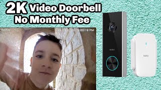 Best No Monthly Fee Video Doorbell: AOSU Video Doorbell Review!