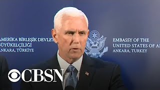 Vice President Pence announces Syria ceasefire