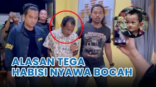 TERUNGKAP Alasan Pelaku Tega Habisi Nyawa Balita, Sakit Hati Dengan Ucapan Sang Pengasuh