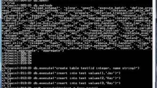 SQLite Programming Using Ruby
