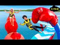 TOTAL WIPEOUT CHALLENGE vs FRIENDS! | Stokes Twins Hindi Dubbed @stokestwinhindi #stokestwinshindi