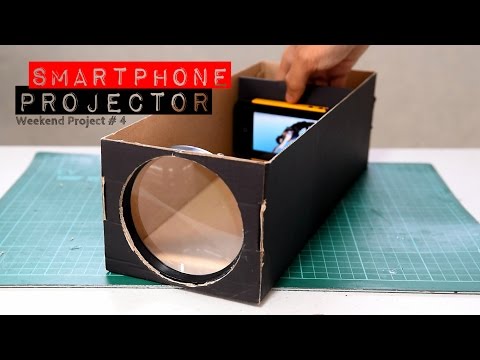 Build A Smartphone Projector With A Shoebox Build A Smartphone Projector With A Shoebox