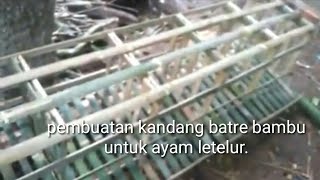 Kandang Ayam Baterai Dinas Peternakan Kab Raja Ampat