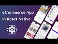 🔴 Complete eCommerce App UI in React Native | React Native Project