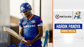 Hardik Pandya hits it out in the nets | हार्दिक पांड्या की बल्लेबाजी | IPL 2021