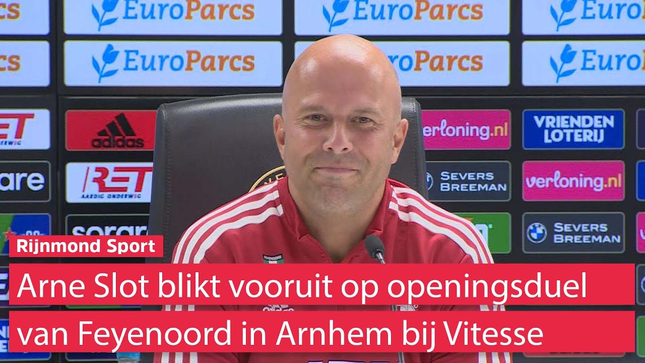 Feyenoord-trainer Arne Slot: 'Meer Manieren Om Een Wedstrijd Te Winnen ...