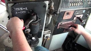 Cab Ride on an old EMD Diesel Engine