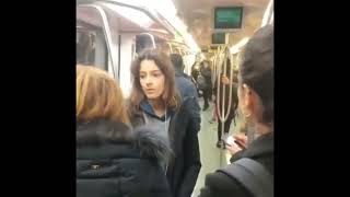 Roma metro A beccato a rubare e aggredito dai passeggeri