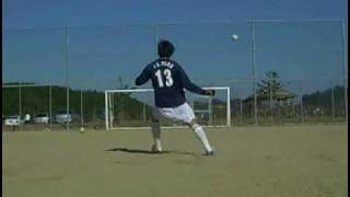 Korean Amateur Player Free kick