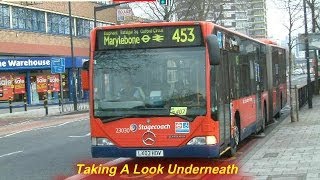 Brighton\u0026Hove : A Look At The Underside of Mercedes Benz Citaro LX03 HDV