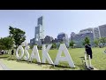 osaka tennoji park tennoji station walking tour 天王寺公園 天王寺駅 散策 4k walk amsr nonstop