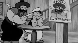 Popeye Blow Me Down! Classic Cartoon