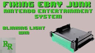 NES Blinking Light - Blinking Light Win Installation - Fixing eBay Junk
