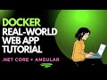 Easy Tutorial of Docker with C# .NET and Angular.
