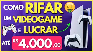 ✅ [ DICA FACIL ] Como Lucrar R$ 4 Mil Com a Rifa de Um Vídeo Game - Rifas Online