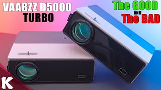 VAABZZ D5000 TURBO | A Good Projector That I Can't Recommend