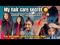 My SECRET HAIR MASK 😱 | Amazing results ‼️ | #hinanbargale