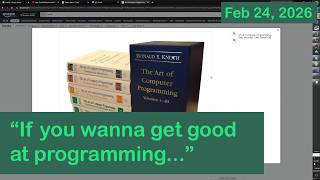 Jonathan Blow on computer science and Knuth's books