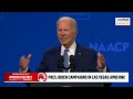 biden speaks at naacp convention outlook for 2024 down ballot races and more america decides