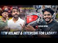 NEW HELMET & INTERCOM FOR LADAKH @ShreeManLegenD & @karnuu4545