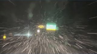 Driving conditions on I-90 eastbound near Issaquah