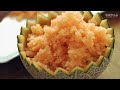 蜜瓜冰沙 honeydew melon shaved ice recipe 極緻沁涼蜜瓜冰沙 超簡易！ 治癒系夏日甜品，超高顔值！ 高溫天這款刨冰給你夏日活下去的勇氣！