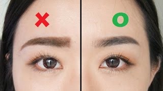 (ENG SUB) Eyebrow DO'S & DON'TS║畫眉毛會盡量避免的四大點＆解決方案！！4 crucial points to avoid & how to solve them