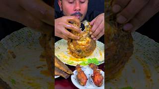 Big Fish Head Curry Eating #asmr #mukbang #reelsvideo #shortvideo #viralvideo #food #eating #shorts