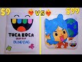 $9 VS $99 blind bag | Toca Boca outfit blind bag |💸paper Diy💸 ASMR DIY paper squishy❤️‍🔥