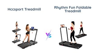 Hccsport Treadmill vs RHYTHM FUN Foldable Treadmill 🏃‍♂️🏋️‍♀️ | Which is Better?