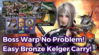 Bronze Doggo Carried with Best DUO! Kelger Lost Chapter [DFFOO GL]