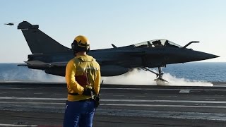 War against Islamic state group: France launches first missions from aircraft carrier