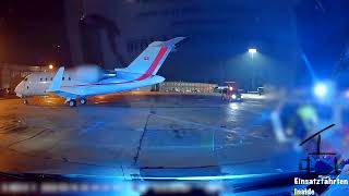 Nächtliche🌃 Alarmfahrt durch Berlin🚨Organtransport vom BER zur Charité🚨