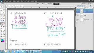 Grade 5 Math Lesson on Adding Decimals