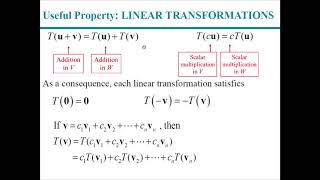 Linear Transformations : Standard Matrix : 4.9, 4.10