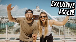 EXCLUSIVE ACCESS TO CARIBBEAN PRINCESS CRUISE SHIP FOR PRIVATE WALKTHROUGH TOUR