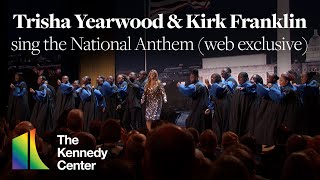 Trisha Yearwood & Kirk Franklin sing the National Anthem | 45th Kennedy Center Honors