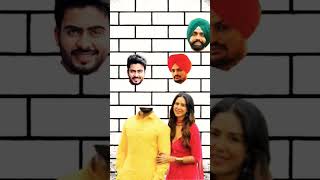 Guess The Right Head || Top Punjabi Singers || Ammy Virk singer #shorts #viral #youtubeshort