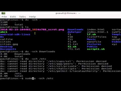 How to find the size of the folder in Linux How to find the size of the folder in Linux