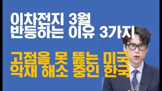 이차전지(에코프로) 3월 반등하는 이유 3가지 / 고점 못 뚫는 미국, 악재 해소중인 한국