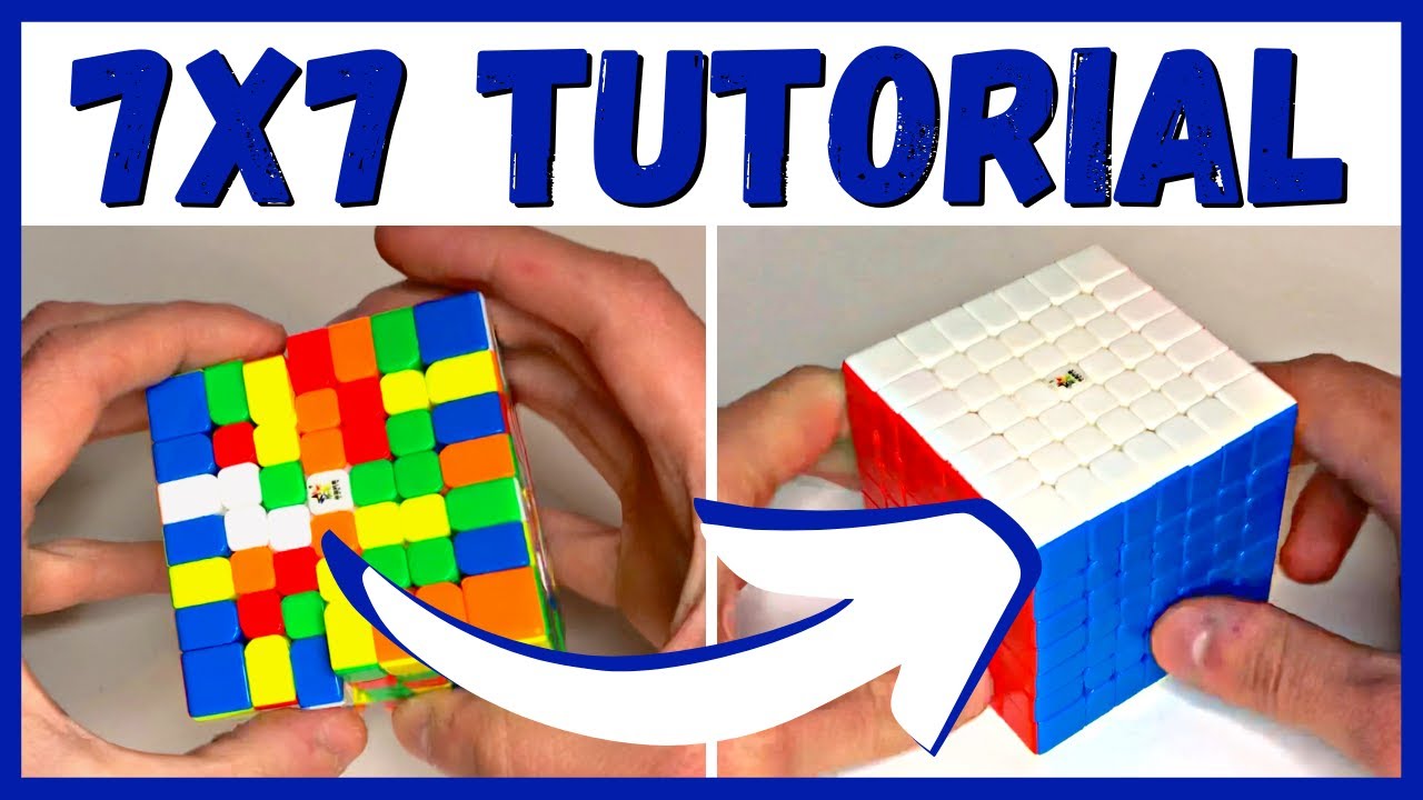 How To Solve 7x7 Rubik S Cube Easy Tutorial Youtube
