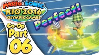 Mario & Sonic At The Rio 2016 Olympic Games - Co-Op Tournament Part 6 | 4 X 100m Relay!