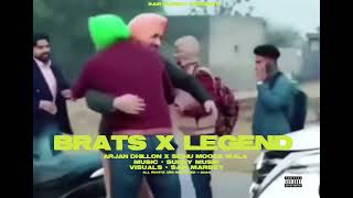 Brats X Legend (Official Video) Sidhu Moosewala X Arjan Dhillon | Latest Punjabi Songs 2024