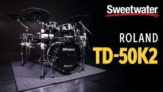 Roland TD-50KV2 Electronic Drum Kit Demo Featuring TD-50X Sound Module